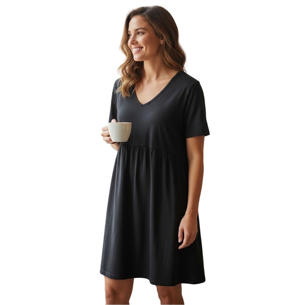 Kuhl Adelina knit dress, black, medium, elevated casual, travel, athleisure